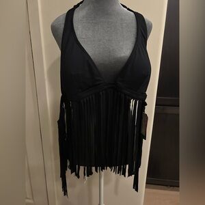 Coco Rave Black Halter Bikini